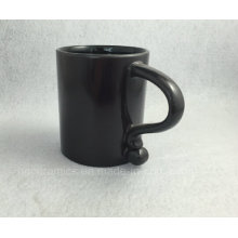New Black Mug, Black Coffee Mug, Black Coffee Mug